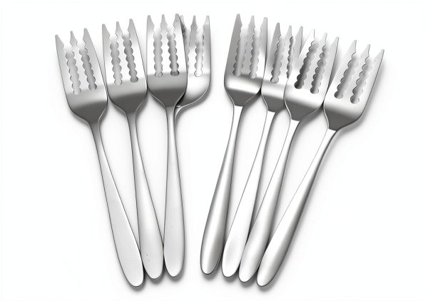 Stainless Steel Spaghetti Forks by Miles Kimball-1
