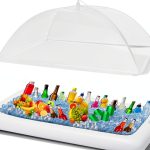 CLOTHUP Inflatable Serving Bar Reusable Modern White-0
