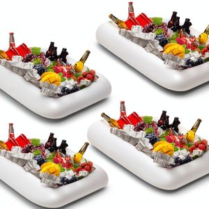 MAGIDOVE Inflatable Ice Serving Bar Portable Party Cooler-0