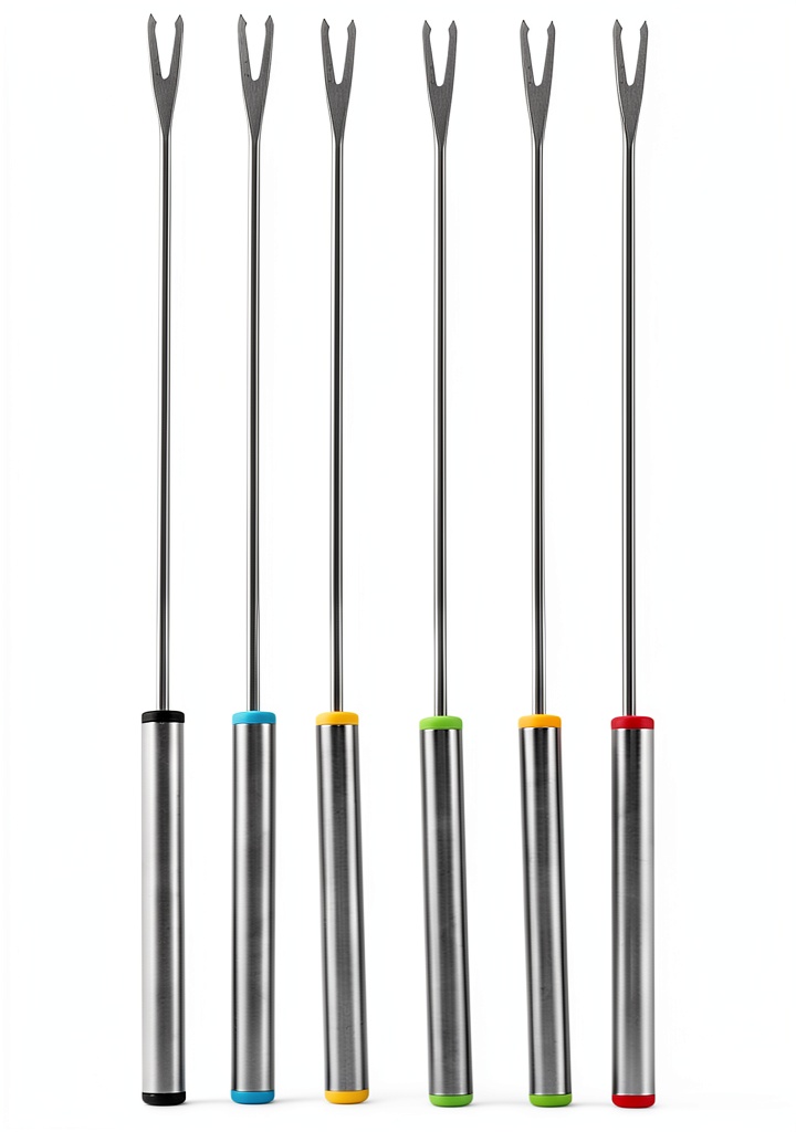 Cunyuer Fondue Forks in use