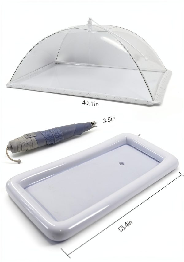 CLOTHUP Inflatable Serving Bar Reusable Modern White-1