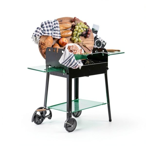 A AIKOOL ICE TABLE Outdoor Cooler Table HDPE Top Foldable-5
