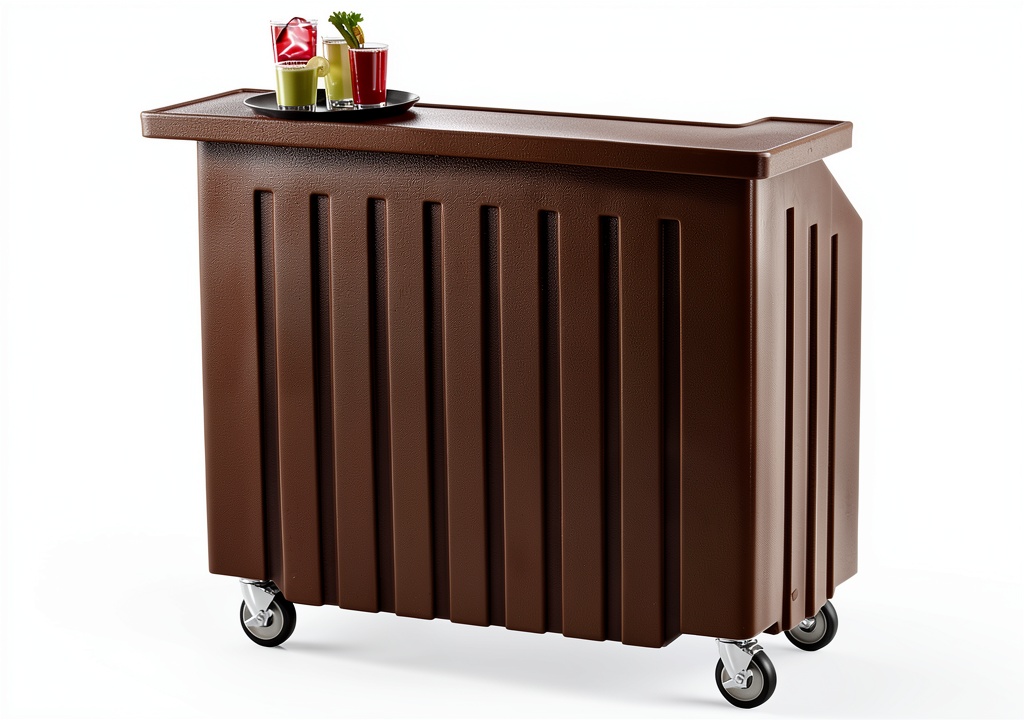 Cambro Commercial Portable Bar setup at an event