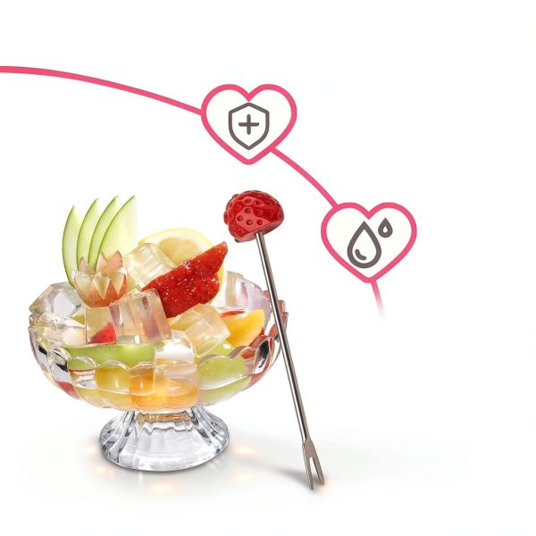 Esdallina Stainless Steel Fruit Forks Camping-2