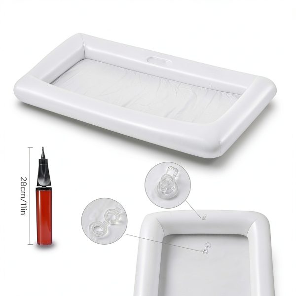 Inflatable Food Bar HBlife White Polyester-4