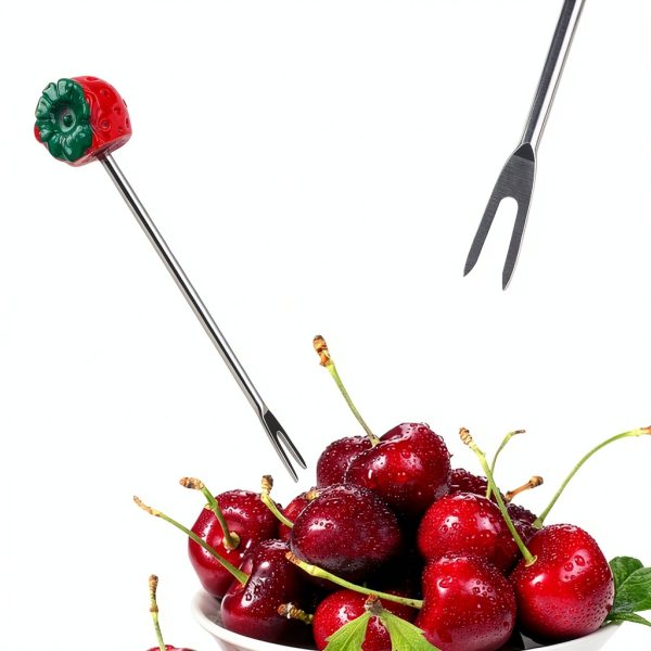 Esdallina Stainless Steel Fruit Forks Camping-7