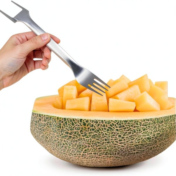 MEMOFO Stainless Steel Watermelon Slicer Fork-6