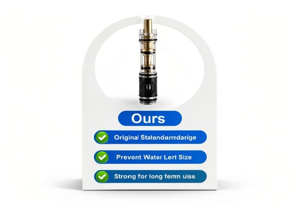 UCDETD Brass Faucet Cartridge 1225 for Moen-4