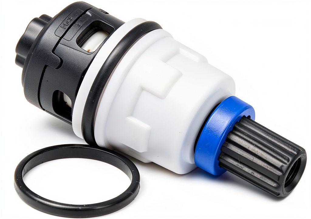 Installing Pfister faucet cartridge in a bathroom sink