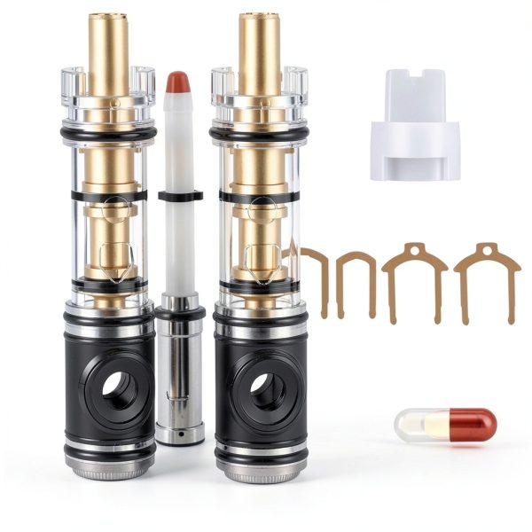 Enhon Moen Faucet Cartridge Replacement Kit 2 Pack Brass Durable Set-1