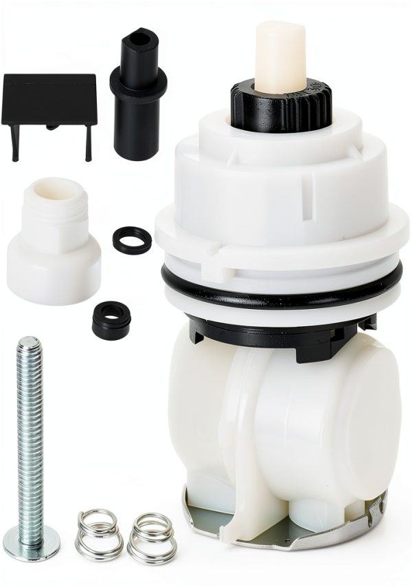 Shower Cartridge Miory RP32104 for Monitor 1700 Series White Cap Brass-0