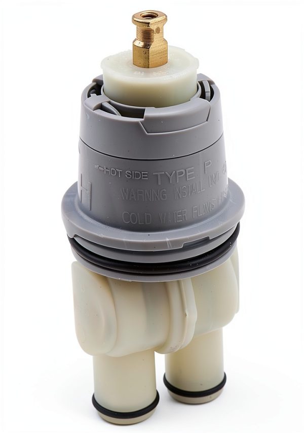 Delta Faucet RP46074 Tub Shower Cartridge White 2‑Port Balance-0