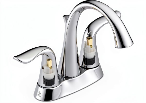 REHUH Faucet Cartridge 4‑Pack Brass Stem Stainless Plate-2