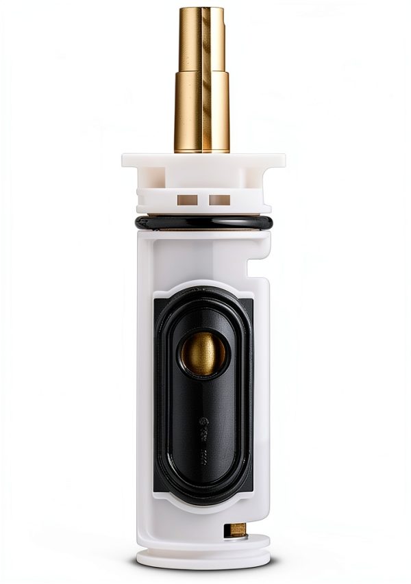Essential Values Moen 1222 Brass Polished Shower Cartridge 4x1-0