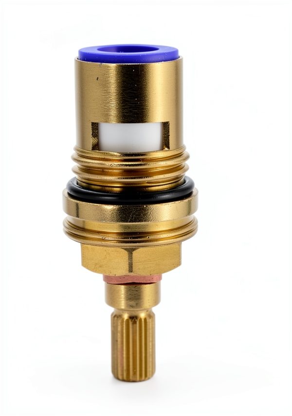 Brass Faucet Cartridge Huashan Lever Pair 0.5in M4 Screw Set-5