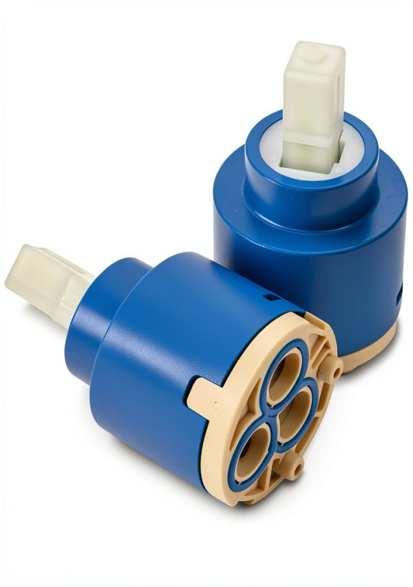 Ceramic Faucet Cartridge XUCHUAN 35mm Blue Deck Mount Dual Function-3