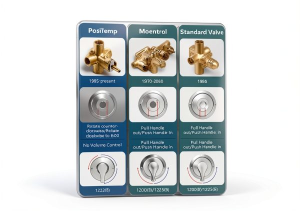 Tearel 1222 Faucet Cartridge Kit with Puller Brass Plastic for Moen-2