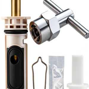 Tearel 1222 Faucet Cartridge Kit with Puller Brass Plastic for Moen-0