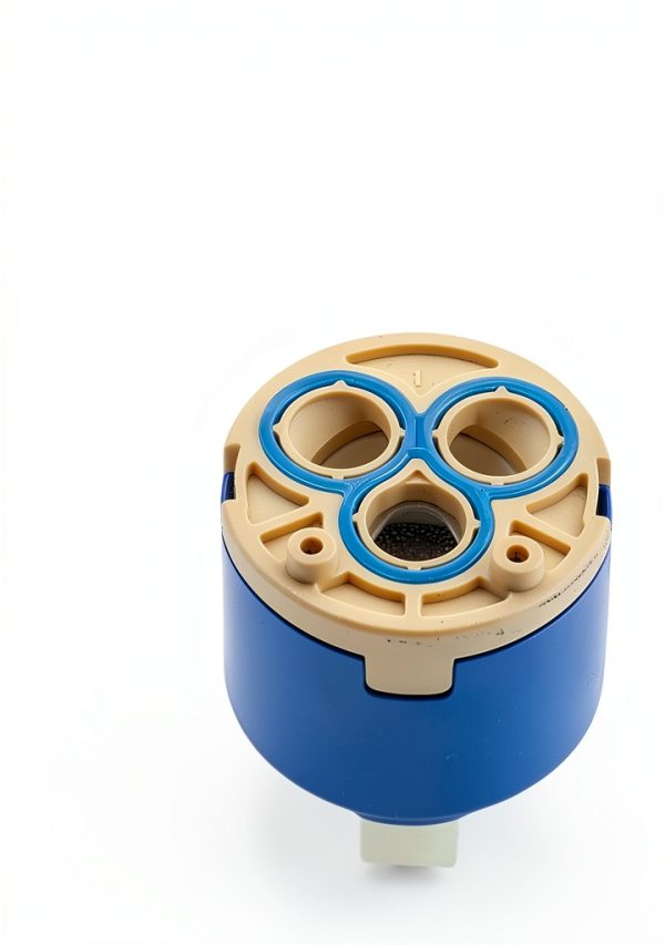 Ceramic Faucet Cartridge XUCHUAN 35mm Blue Deck Mount Dual Function-1