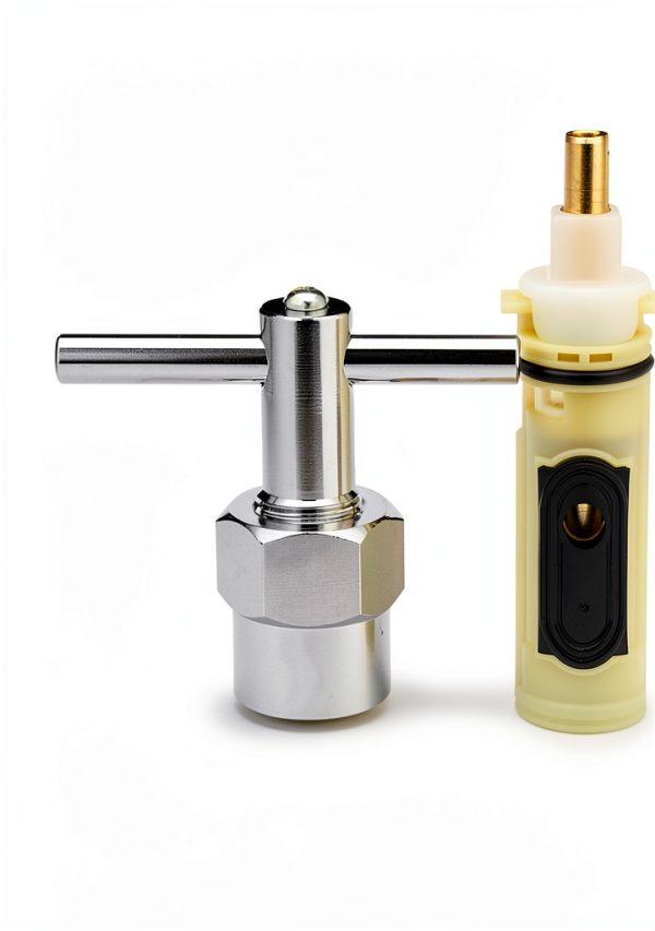 Essential Values Moen 1222 Brass Polished Shower Cartridge 4x1-5